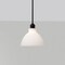 Nuvo Russel - 10 Inch Mini Pendant - Matte Black with Satin White Glass 60/8024 - alternate 3